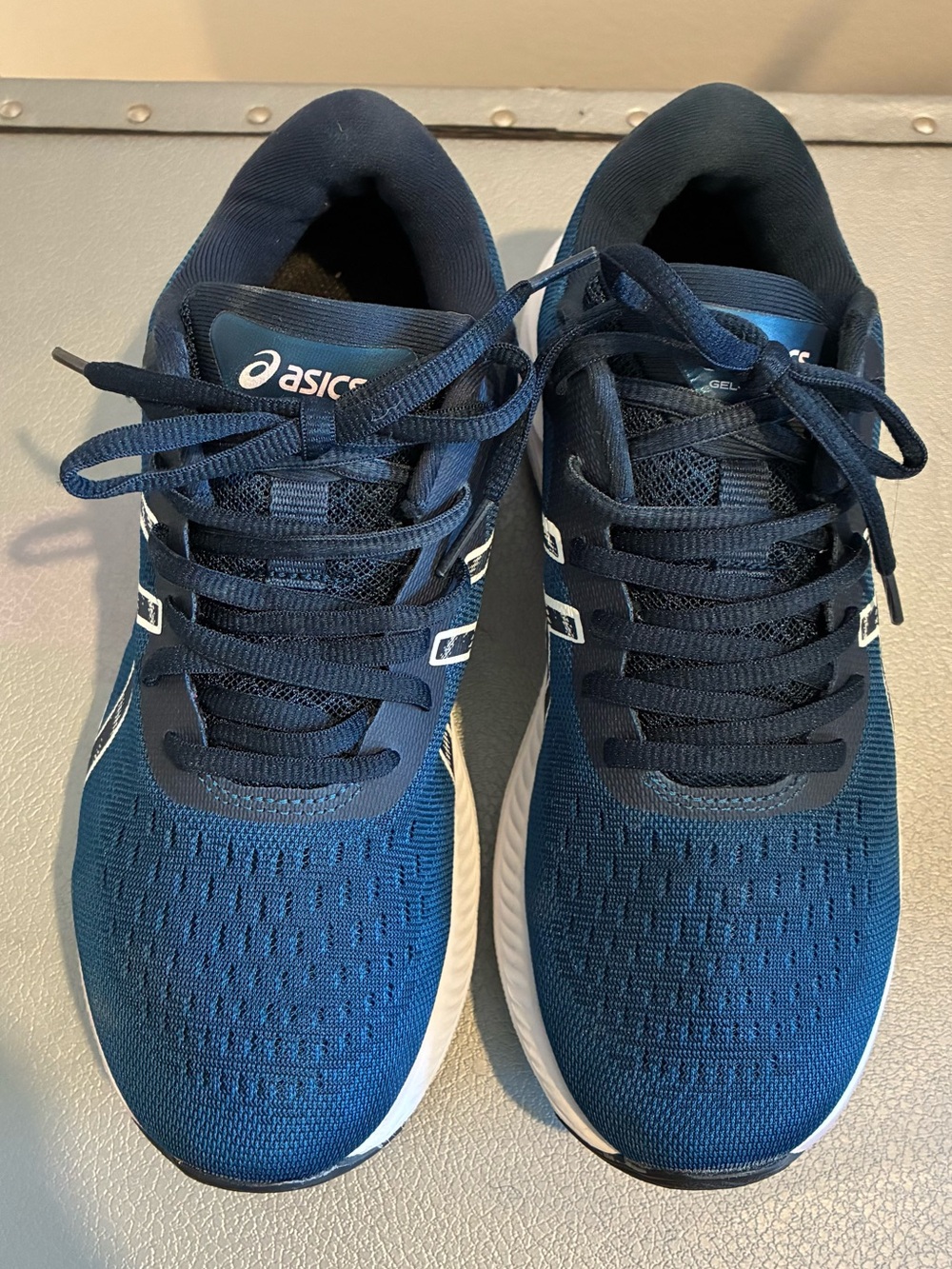 ASICS Men's Dark Navy Athletic Running Shoes